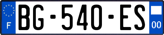 BG-540-ES