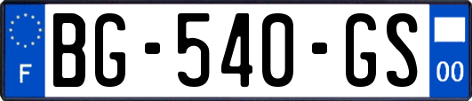 BG-540-GS