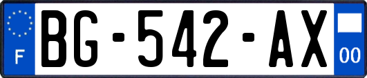 BG-542-AX