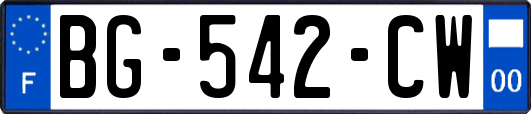 BG-542-CW