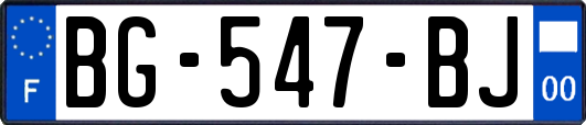 BG-547-BJ