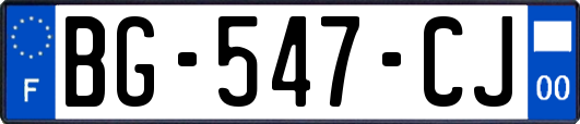 BG-547-CJ