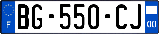 BG-550-CJ