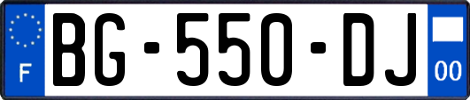 BG-550-DJ