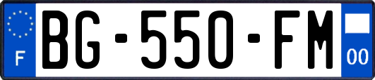 BG-550-FM