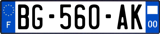 BG-560-AK