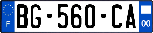 BG-560-CA