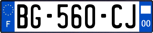 BG-560-CJ