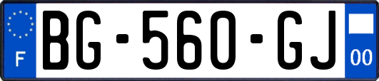 BG-560-GJ