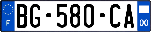 BG-580-CA