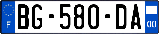BG-580-DA