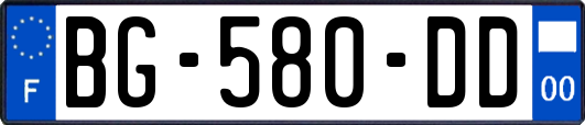 BG-580-DD