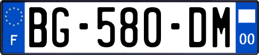 BG-580-DM