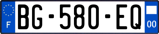 BG-580-EQ