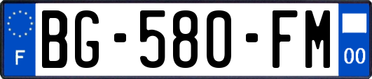 BG-580-FM