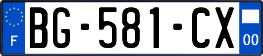 BG-581-CX