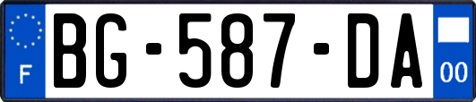 BG-587-DA