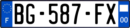 BG-587-FX