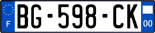 BG-598-CK