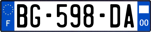 BG-598-DA