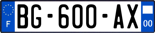 BG-600-AX