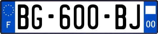 BG-600-BJ