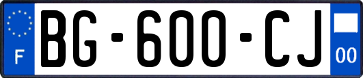 BG-600-CJ