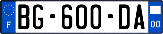 BG-600-DA
