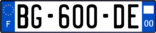 BG-600-DE