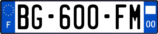 BG-600-FM