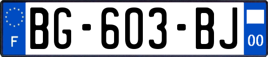 BG-603-BJ