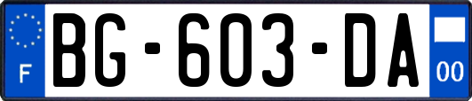 BG-603-DA
