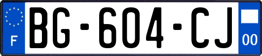 BG-604-CJ