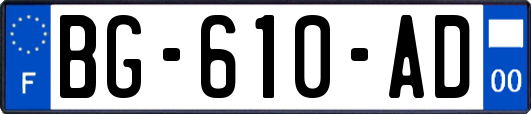 BG-610-AD