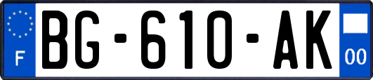 BG-610-AK