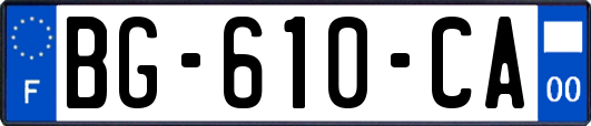 BG-610-CA