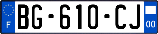 BG-610-CJ