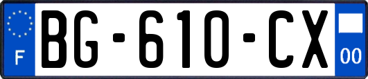 BG-610-CX
