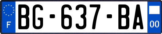 BG-637-BA
