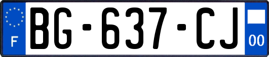 BG-637-CJ