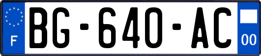 BG-640-AC