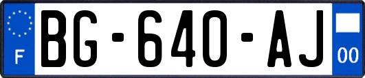 BG-640-AJ