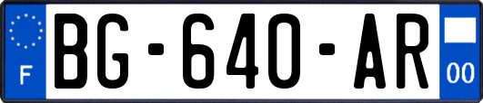 BG-640-AR