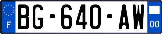 BG-640-AW