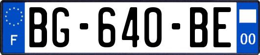 BG-640-BE