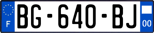 BG-640-BJ