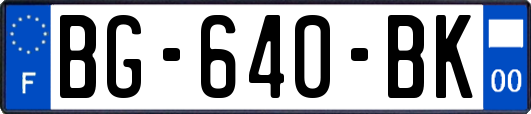 BG-640-BK