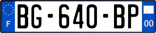 BG-640-BP