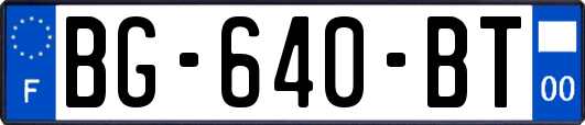 BG-640-BT