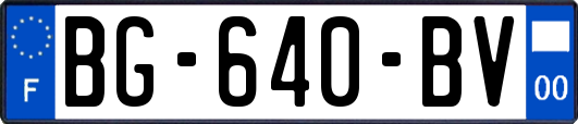 BG-640-BV